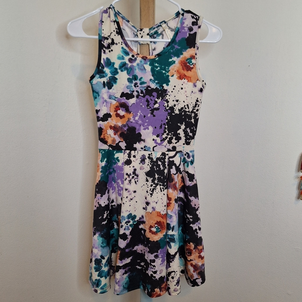 Alt.B Watercolor Flower Dress